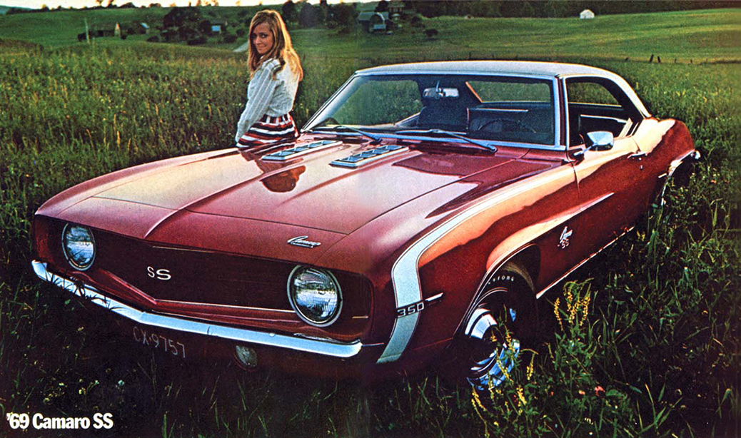 Chevrolet Camaro, 1966-1969 - Gasolina Súper - Chevrolet